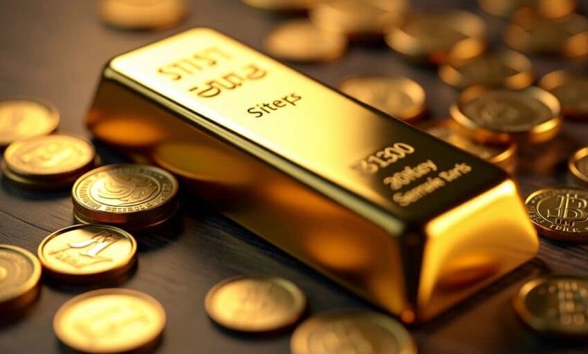  Ouro atinge novo recorde após anúncio de tarifas nos EUA