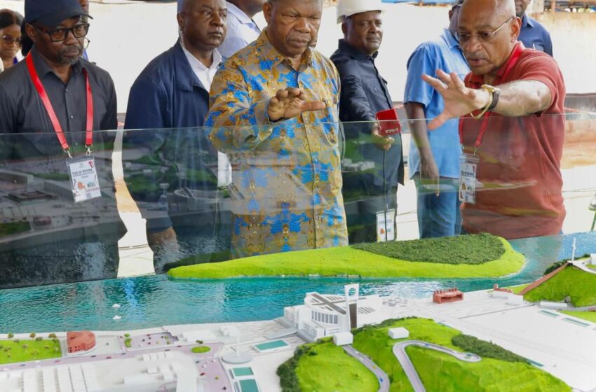  Presidente João Lourenço acelera obras na Muxima a semanas da visita papal