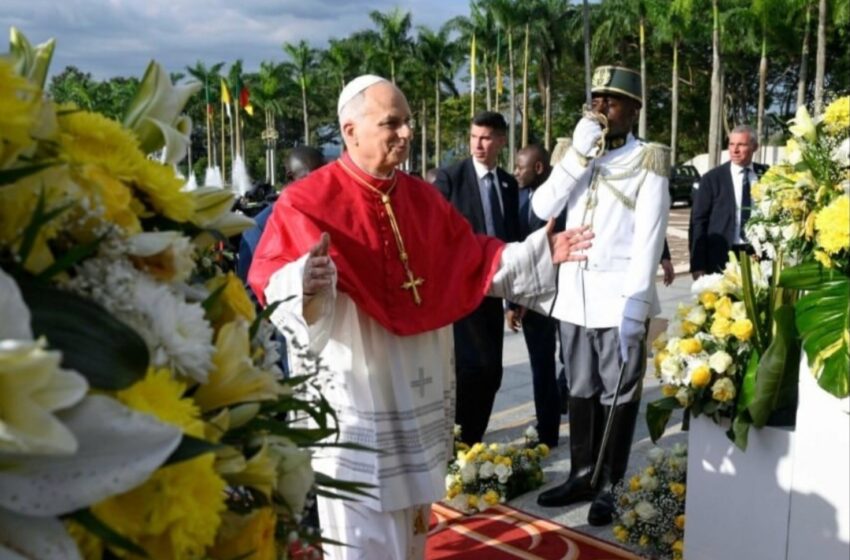 Papa Leão XIV está nos Camarões na segunda etapa da viagem apostólica a África