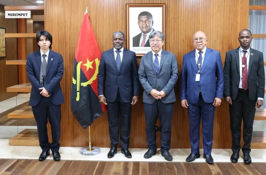  Angola e Japão reforçam diálogo para investimentos nos sectores petrolífero e mineiro