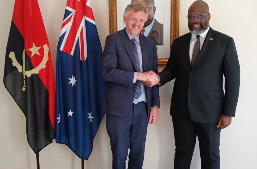  Angola e Austrália reforçam cooperação bilateral em encontro em Camberra