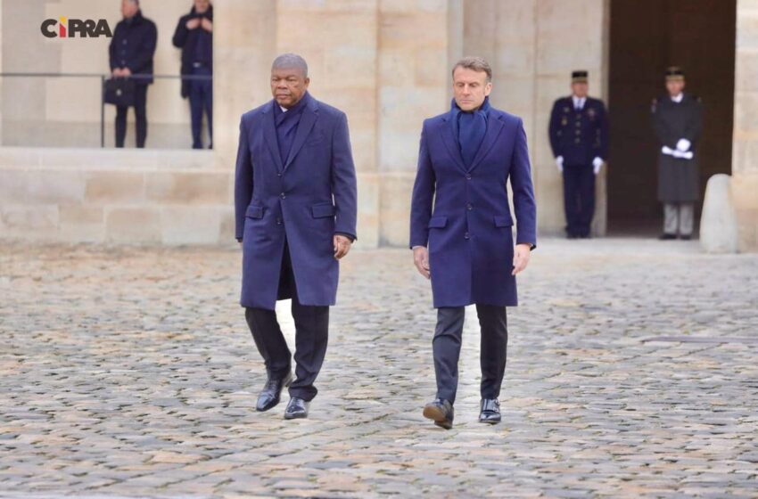  Presidente João Lourenço inicia visita de Estado à França com honras no Palácio “Os Inválidos”