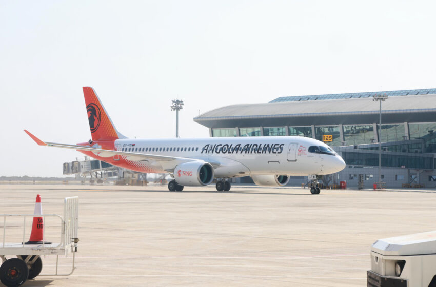  Voos internacionais da TAAG passam a operar no AIAAN a partir de Setembro