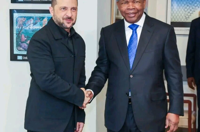  João Lourenço reúne-se com Volodymyr Zelensky em Nova Iorque