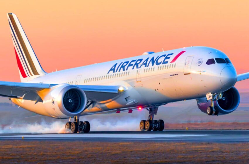  Air France é a próxima companhia área internacional a mudar operação para o AIAAN 