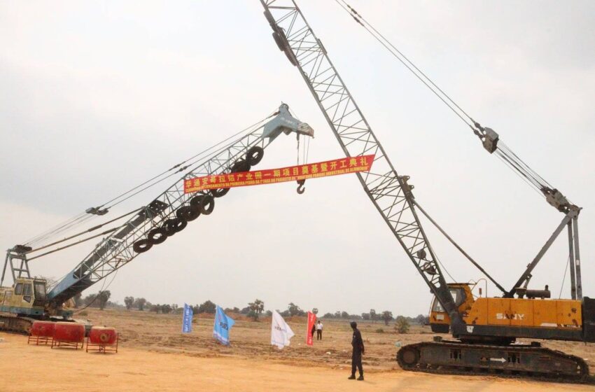  Arranca construção do parque industrial da Zona Franca da Barra do Dande