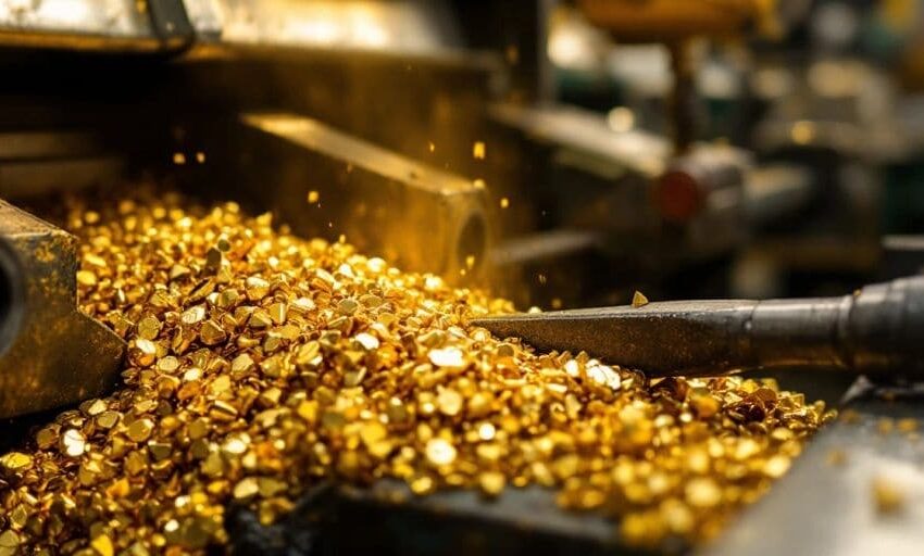  Ouro recua após máximo histórico com receios sobre a independência da Fed