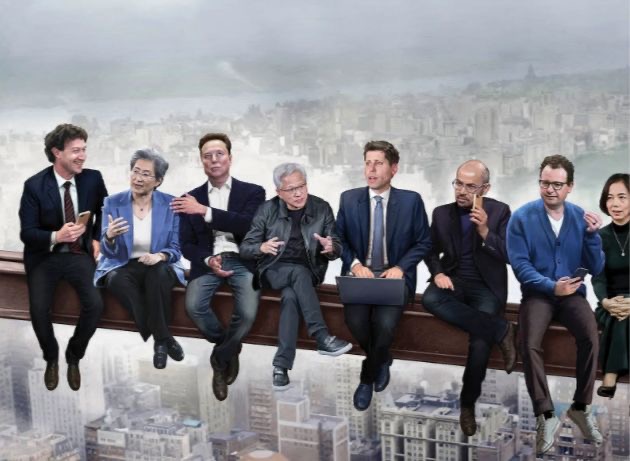  “Arquitectos da IA” como Musk, Zuckerberg e Huang são Personalidade do Ano 2025 da TIME