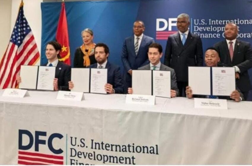  Angola assina financiamento de 753 milhões de dólares para modernização do Corredor do Lobito