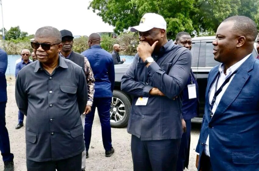  Presidente da República constata avanço das obras de reabilitação das estradas Catete–Cabala e Catete–Maria Teresa