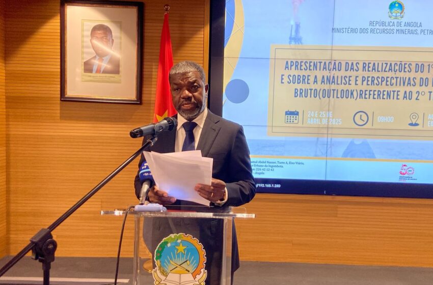  Petróleo bruto angolano foi comercializado ao preço médio de 68,4 dólares por barril em 2025