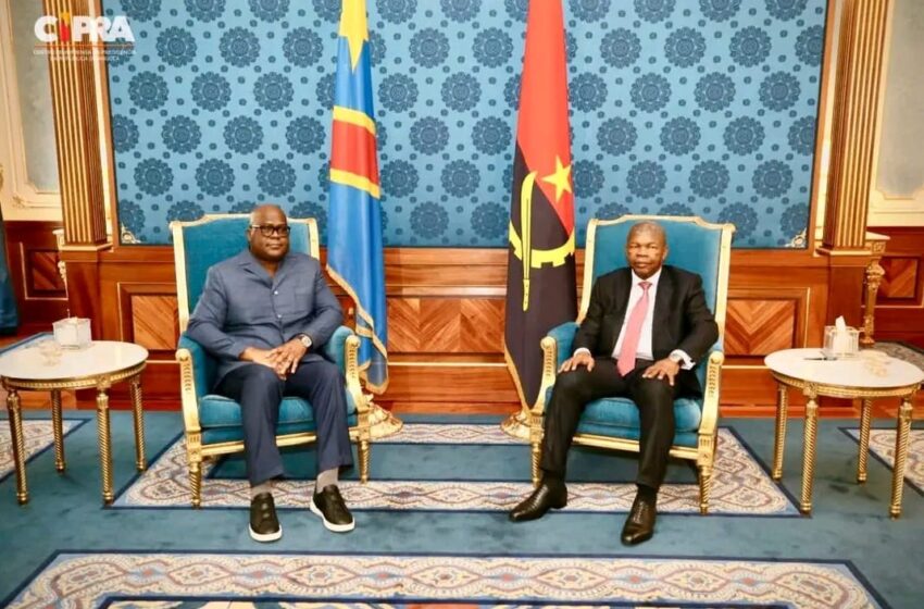  O Presidente João Lourenço apresentou “propostas muito interessantes” para pacificar RDC, diz Félix Tshisekedi
