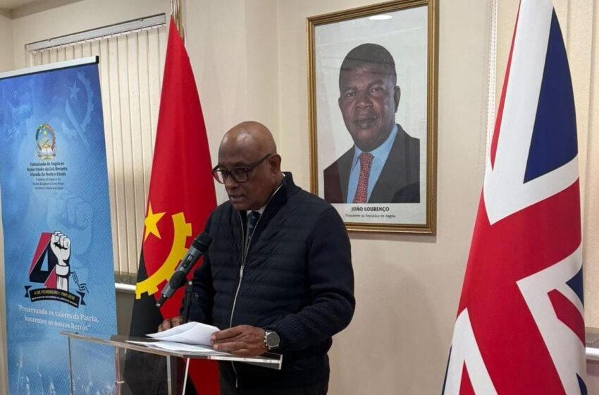  Embaixador José Patrício destaca bravura dos nacionalistas nas comemorações do 4 de Fevereiro em Londres