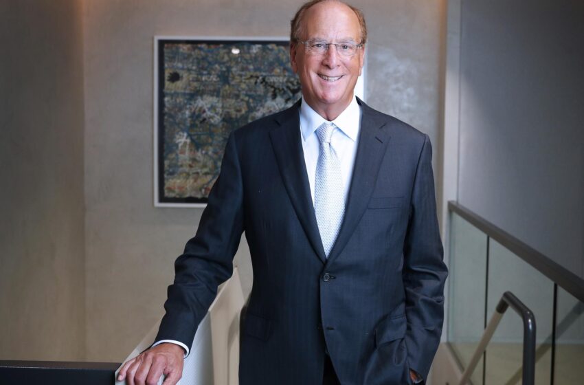  CEO da BlackRock recebeu 34,7 milhões de dólares em 2025, mais 22,4% do que no ano anterior