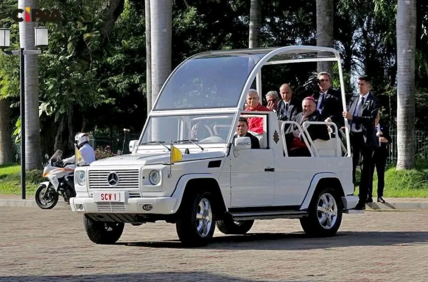  Papa Leão XIV em Saurimo. Lunda-Sul é a terceira etapa da visita papal