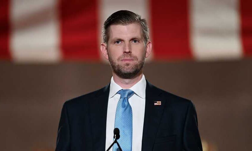  Eric Trump acompanha Donald Trump em visita oficial à China
