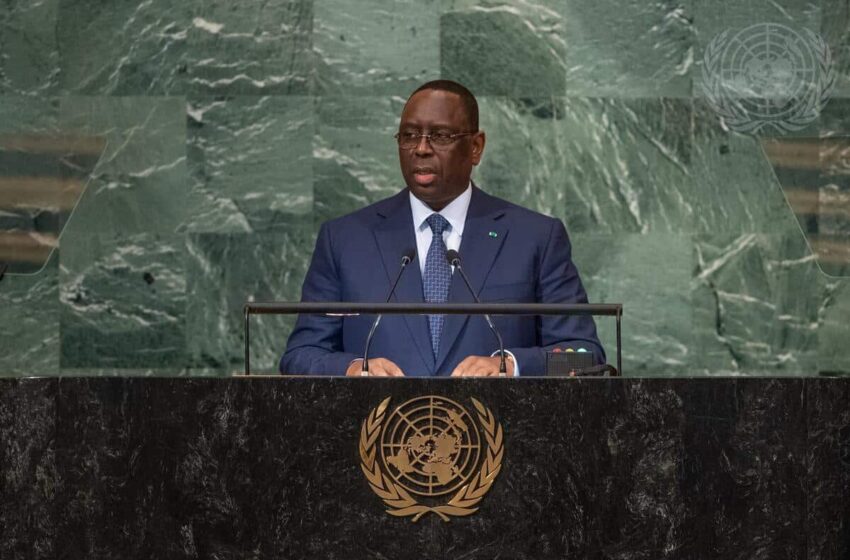  Ex-presidente senegalês Macky Sall entre candidatos a secretário-geral da ONU