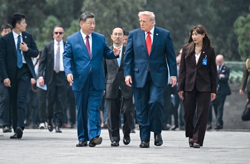  Xi Jinping avisa Trump sobre Taiwan, mas ambos reforçam cooperação em Pequim