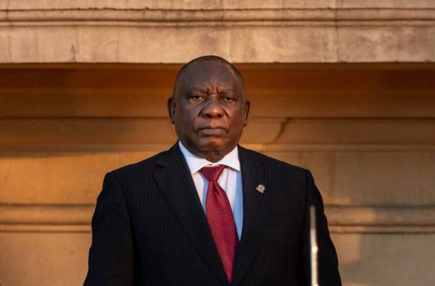  Ramaphosa recusa demitir-se, mas o processo de impeachment avança
