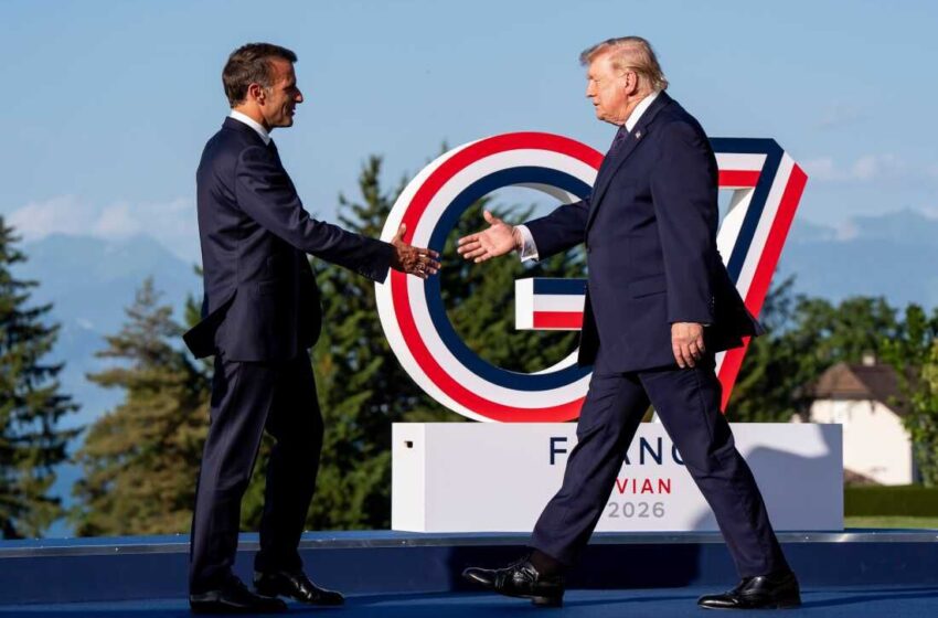  G7 em Évian debate acordo EUA-Irão e pressiona pela reabertura imediata do Estreito de Ormuz
