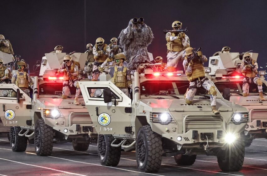  Arábia Saudita lança coligação militar de 14 países para proteger a navegação no Golfo