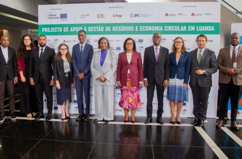  Angola perde um milhão de dólares por ano por cada tipo de resíduo sólido descartado