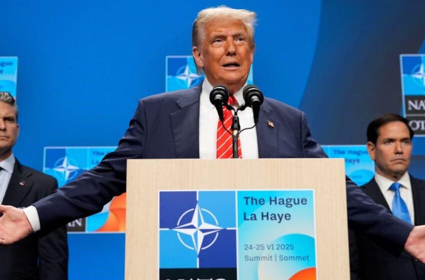  Trump viaja para cimeira da NATO em Ancara com oferta de caças F-35 para a Turquia
