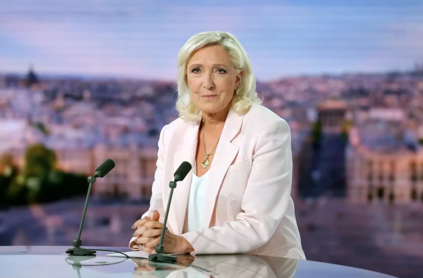  Marine Le Pen anuncia candidatura às presidenciais de 2027, apesar de condenação por desvio de fundos