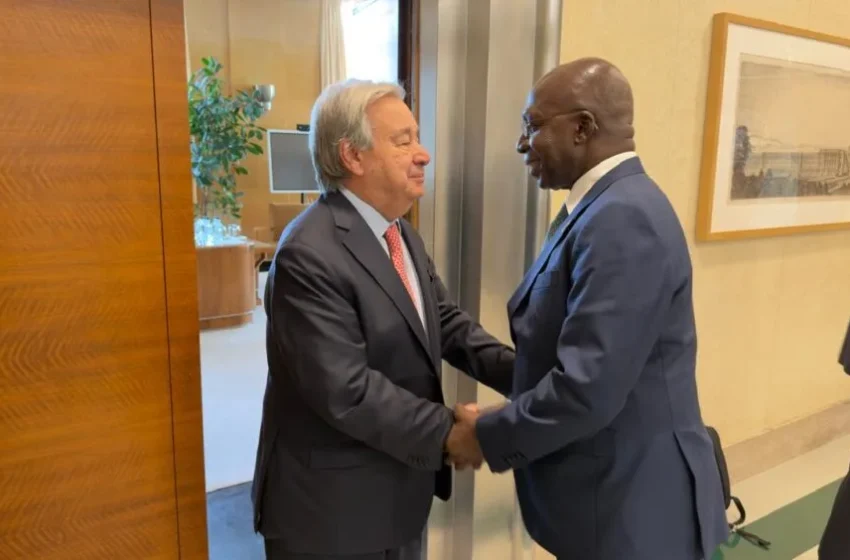 Angola e Nações Unidas reafirmam compromisso de reforçar parceria estratégica