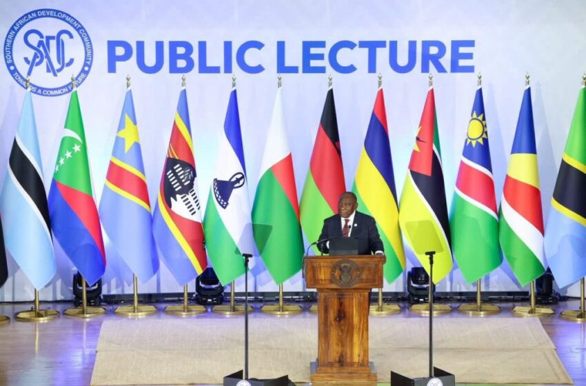  África do Sul assume liderança da SADC com aposta no comércio e na industrialização regional