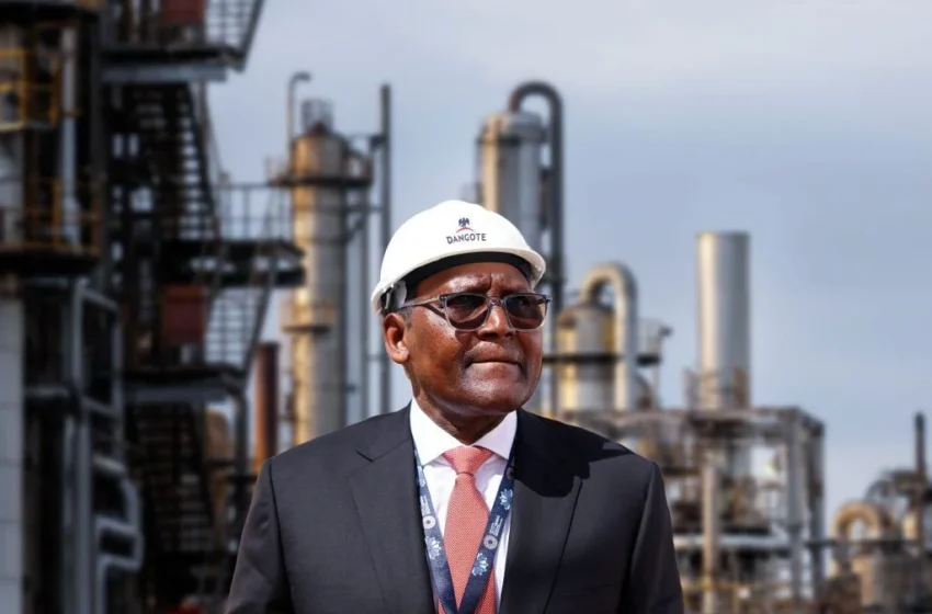 Guerra no Irão transforma refinaria nigeriana de Dangote na maior exportadora mundial de jet fuel