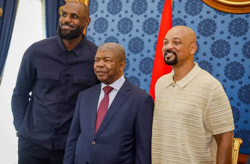  LeBron James e Will Smith em Luanda: da audiência com João Lourenço ao Executive Breakfast com o empresariado angolano