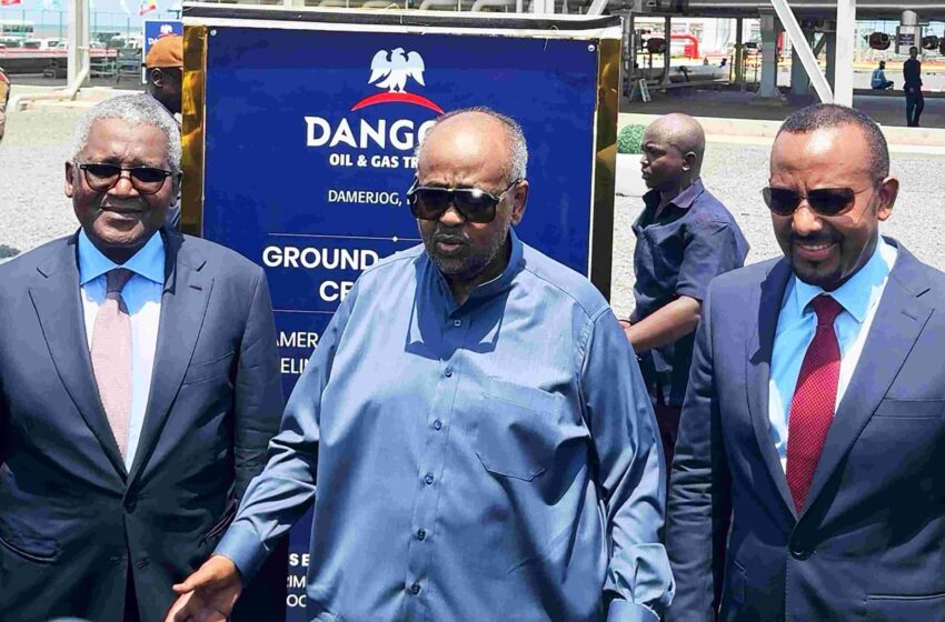  Dangote, Etiópia e Djibouti avançam com projecto de oleoduto de 660 milhões de dólares