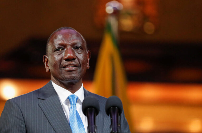  Ruto ordena fiscalização contra estrangeiros que exploram negócios reservados aos quenianos