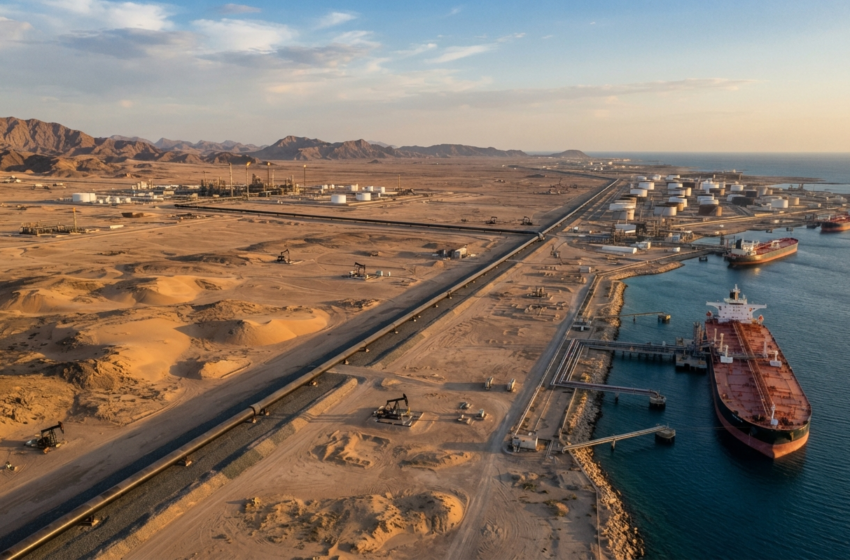  Arábia Saudita retoma exportações de petróleo pelo oleoduto Leste-Oeste após ataques com drones