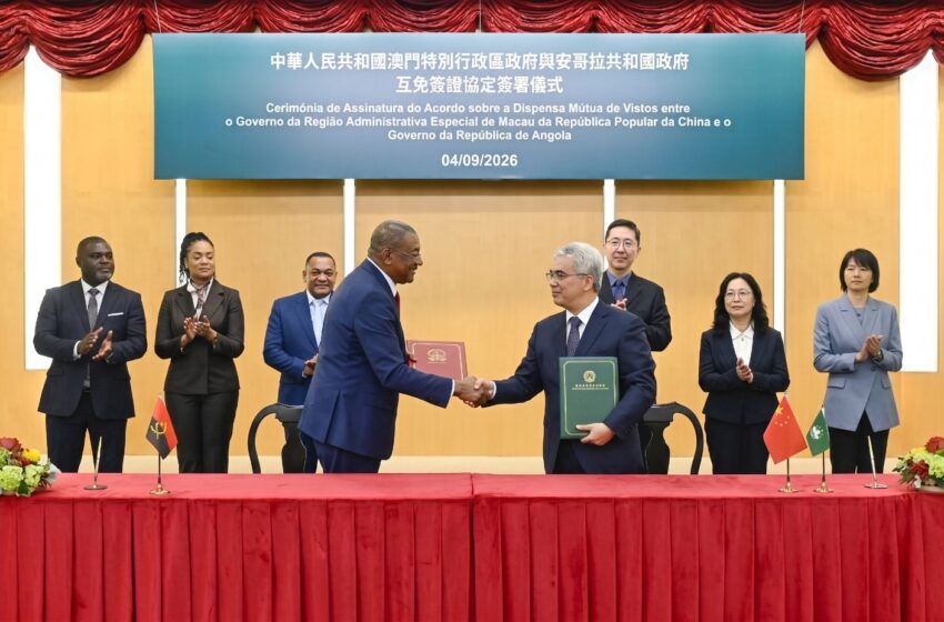  Angola e Macau isentam vistos para viagens de curta duração