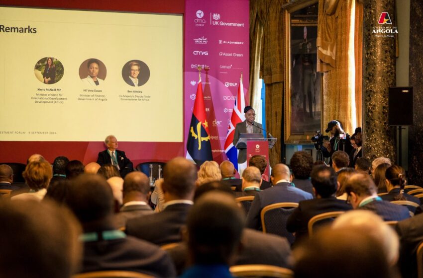  Angola destaca transformação económica e oportunidades de investimento no Reino Unido