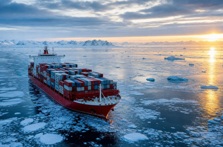  Navio chinês inaugura rota árctica para a Europa, mas dúvidas comerciais persistem