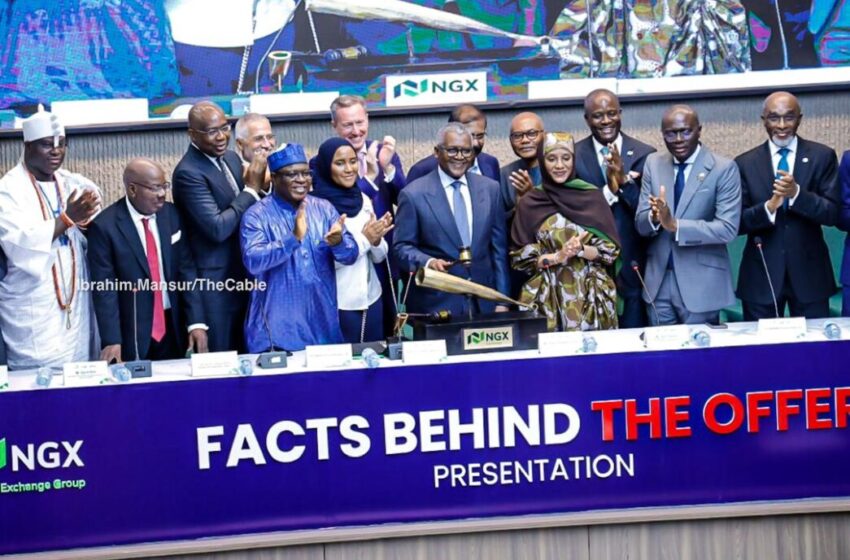  Dangote dá prioridade a pequenos investidores na entrada em bolsa da refinaria